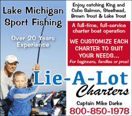 Lie A Lot Charters Ludington Fishing