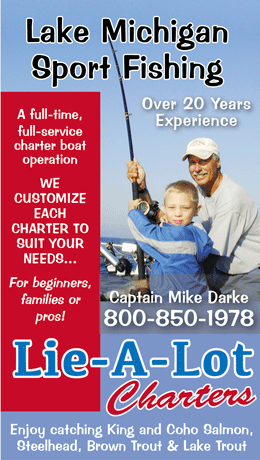 Lie A Lot Charter Fishing Ludington