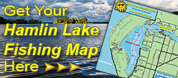 Hamlin Lake Fishing Map