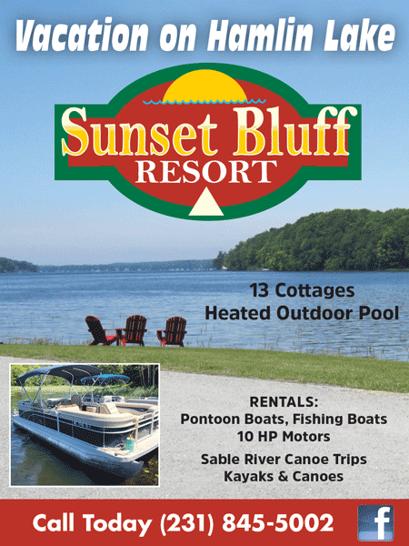 Hamlin Lake Resorts Cabins Cottages Rentals Lodging On